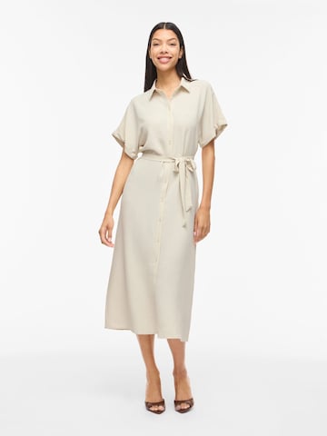 VILA Blousejurk 'VIJaylo' in Beige: voorkant