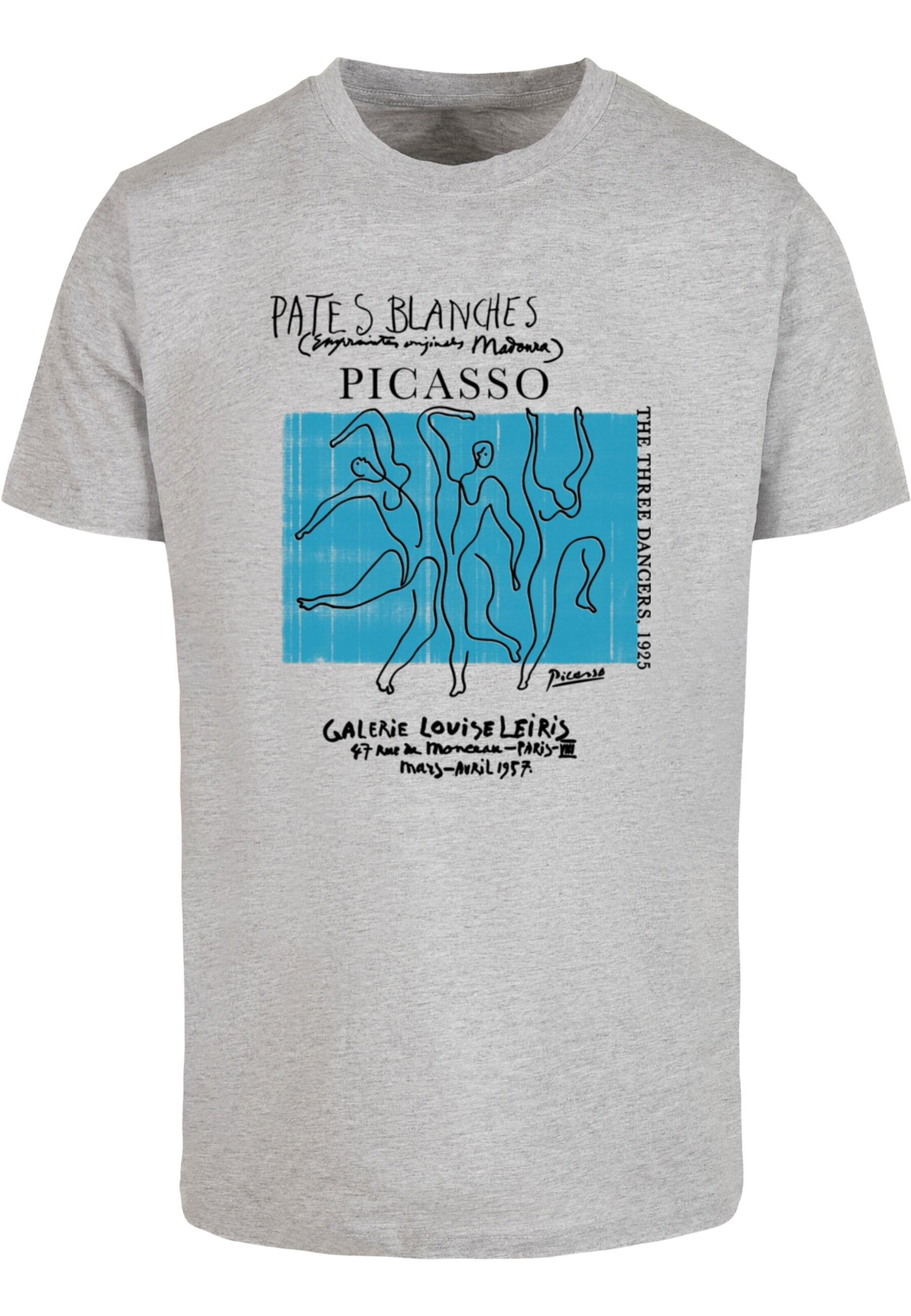 Merchcode Shirt 'APOH ' in Grijs: voorkant