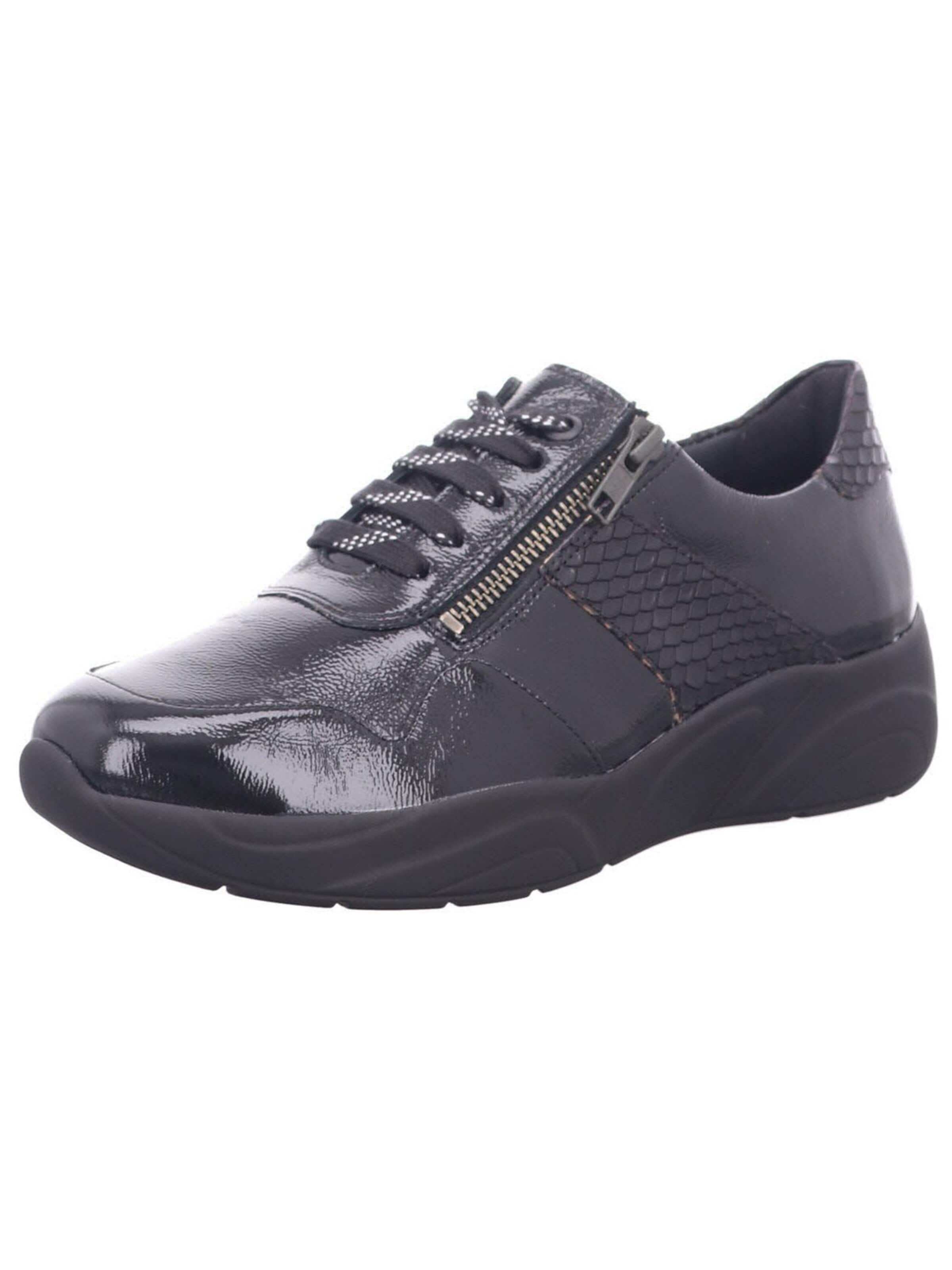 ARA - Zapatillas deportivas bajas 'Schnürschuh Damen 12-24801 30 Echtleder in schwarz' en negro: frente