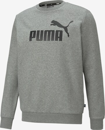 PUMA Athletic Sweatshirt in Grey: front