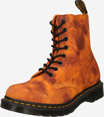 Boots stringati 'Pascal' di Dr. Martens in arancione: frontale