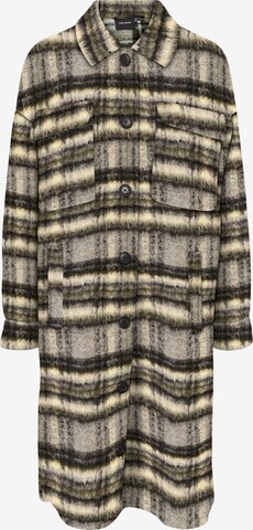 VERO MODA Between-Seasons Coat 'Gemma' in Grey: front