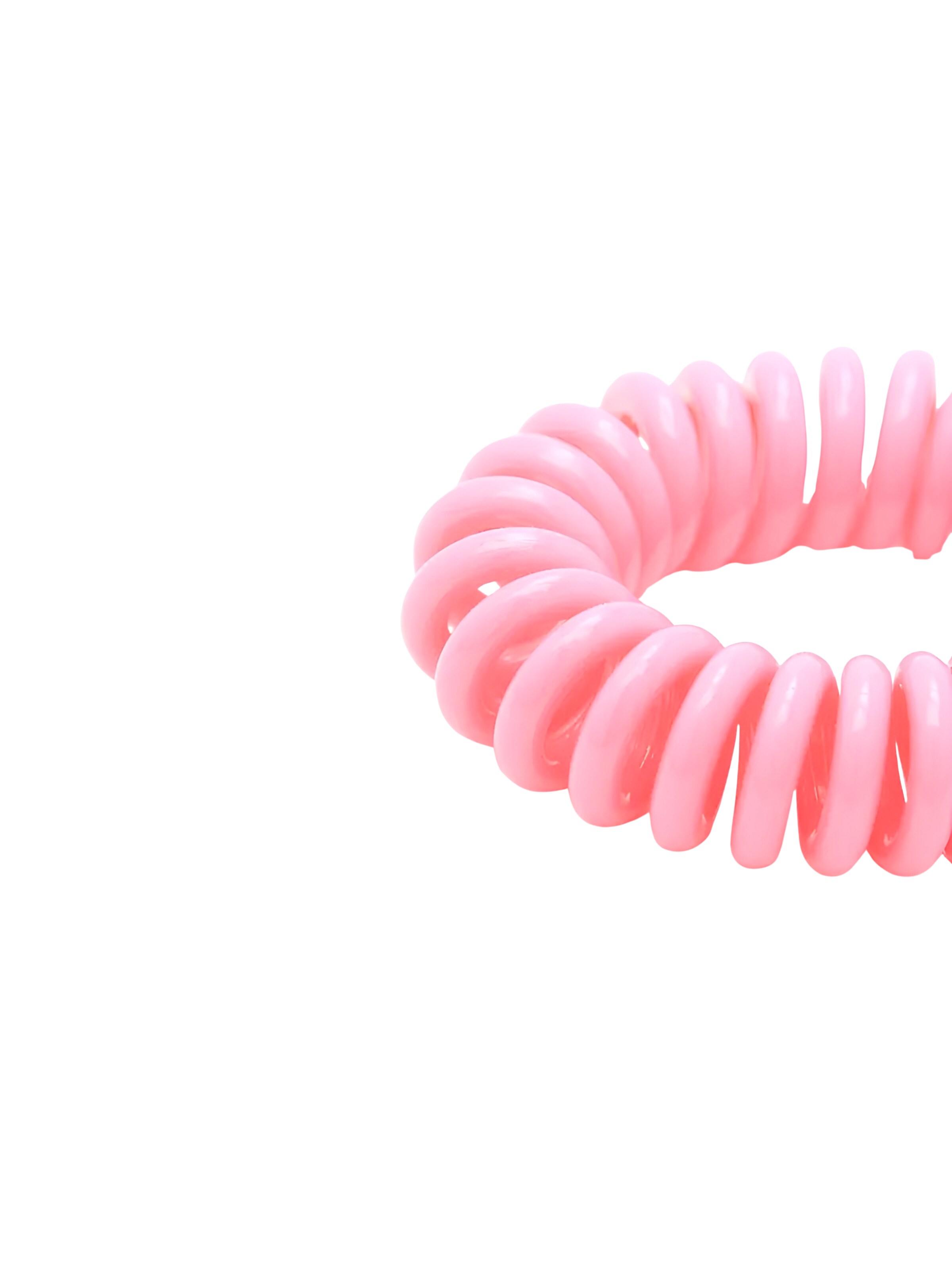 Good to Blue Haarschmuck 'Telephone Cord Haargummis'‌‌‌‌‌‌‌‌‌ in Pink