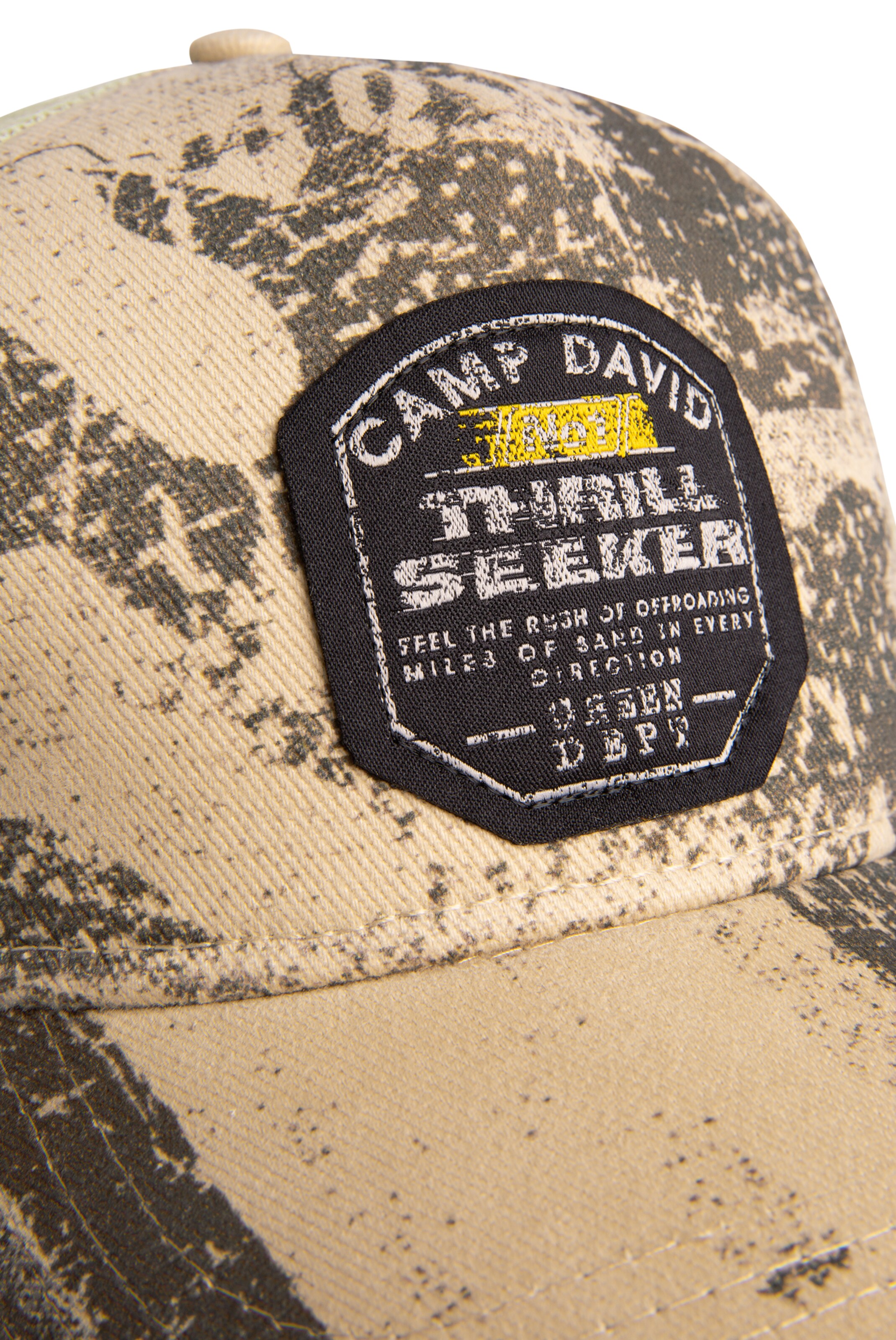 CAMP DAVID Cap in Beige