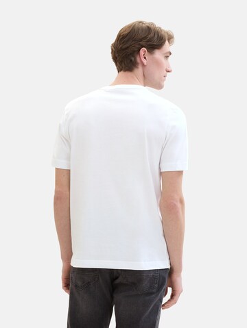 T-Shirt TOM TAILOR en blanc