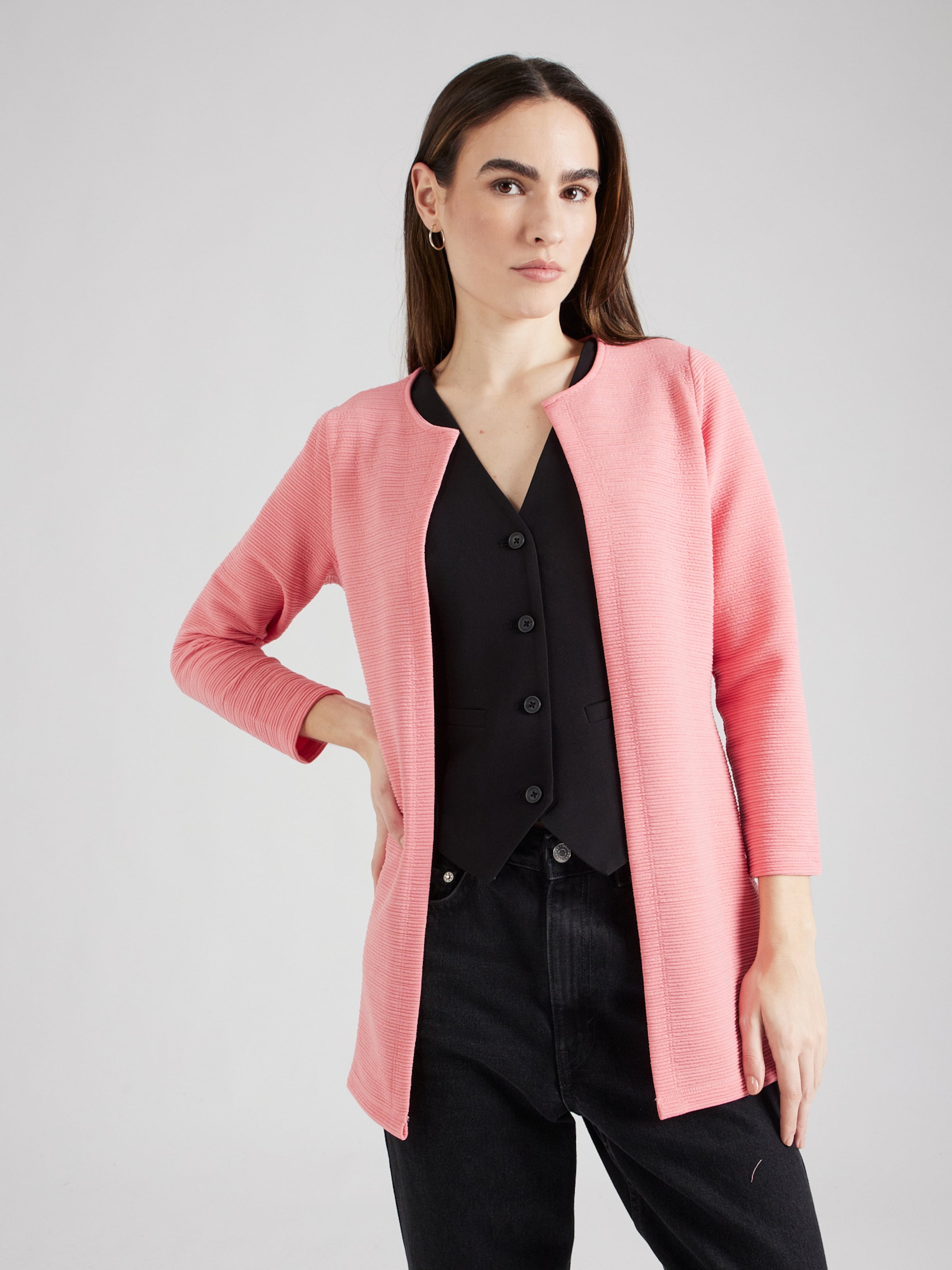 ONLY Knit Cardigan ONLLeco in Salmon ABOUT YOU