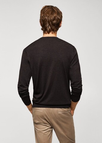 MANGO MAN Pullover 'seda' in Braun