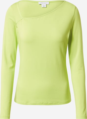 T-shirt Warehouse en jaune : devant