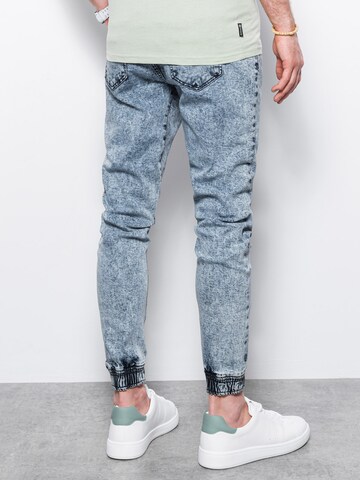 Ombre Slimfit Jeans 'P1027' in Blauw
