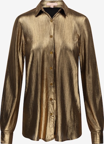 Moda Minx Strandbluse 'Shimmering Lights' in Gold: Vorderseite