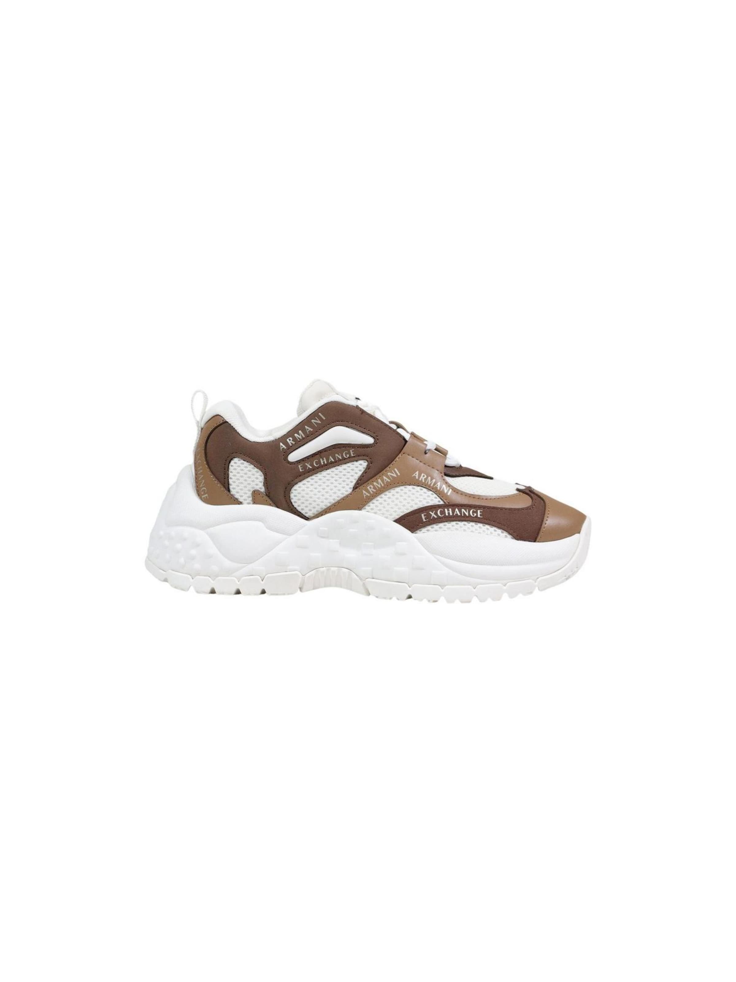 ARMANI EXCHANGE Låg sneaker 'XDX120 XV708' i vit
