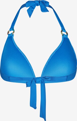 Skiny Triangel Bikinitop in Blau