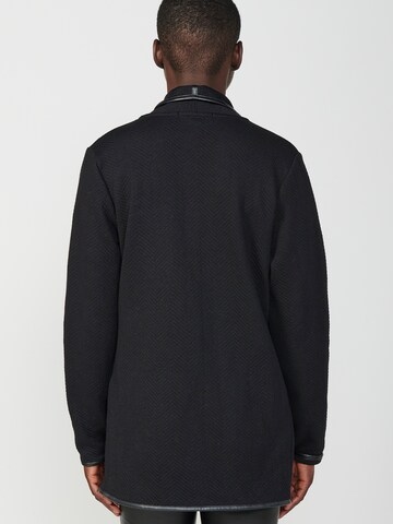 KOROSHI Sweatjacke in Schwarz