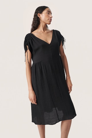 SOAKED IN LUXURY Obleka 'Kehlani' | črna barva