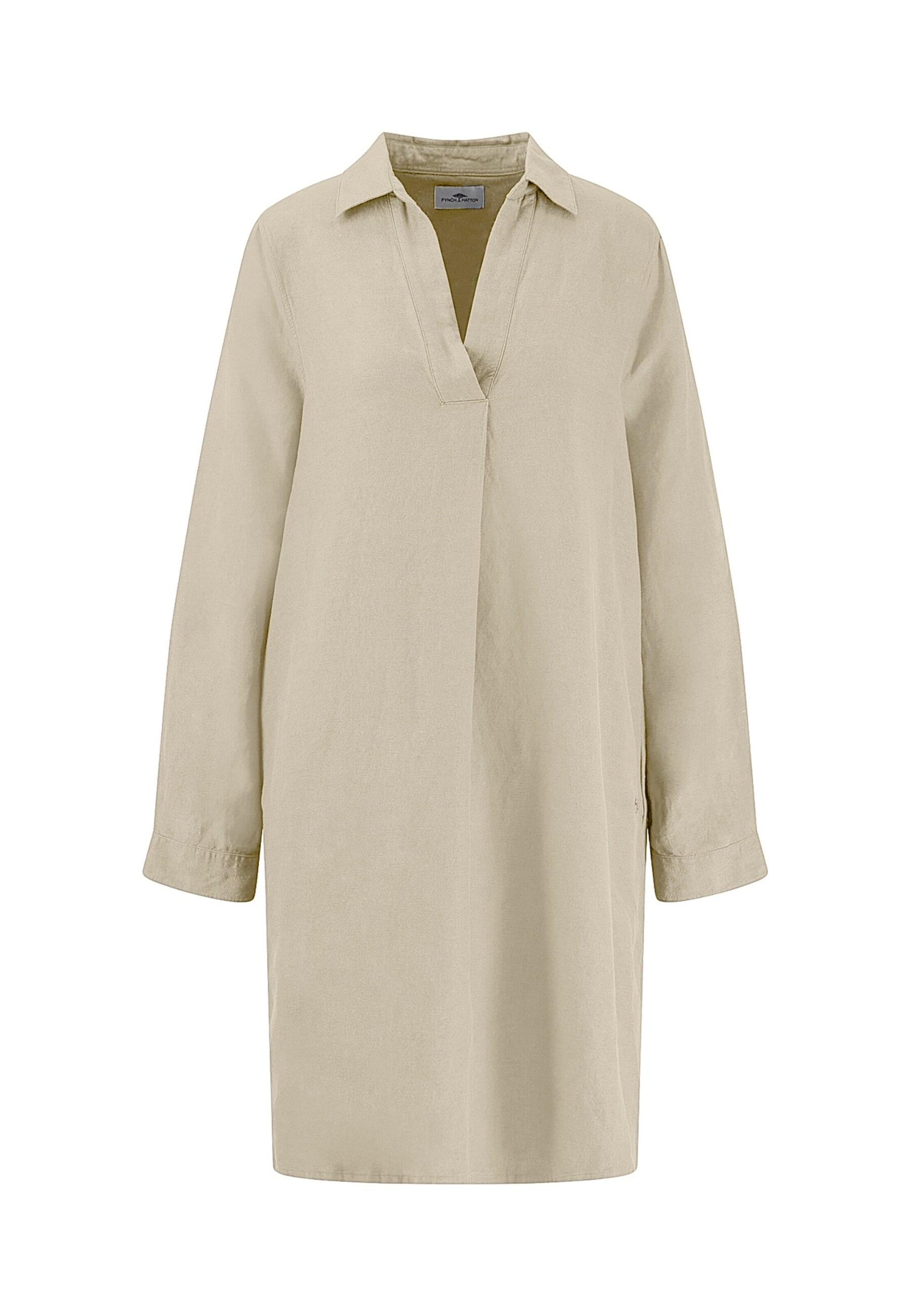FYNCH-HATTON Jurk in Beige: voorkant