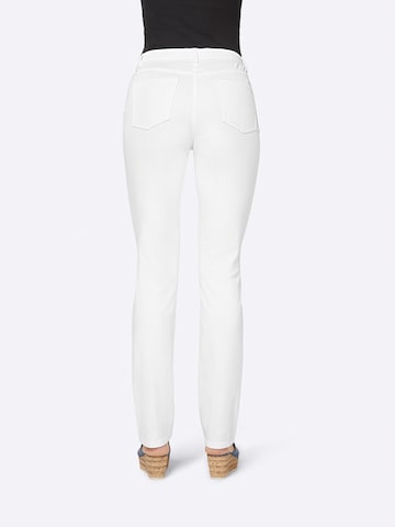regular Jeans di heine in bianco