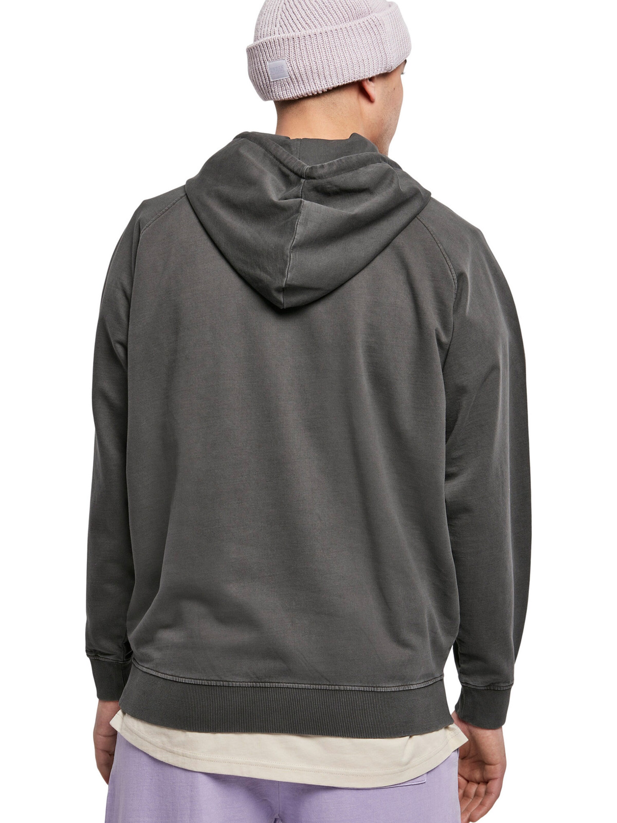 Männer Große Größen Urban Classics Sweatshirt in Anthrazit - OZ13425 Männer Große Größen Urban Classics Sweatshirt in Anthrazit - OZ13425