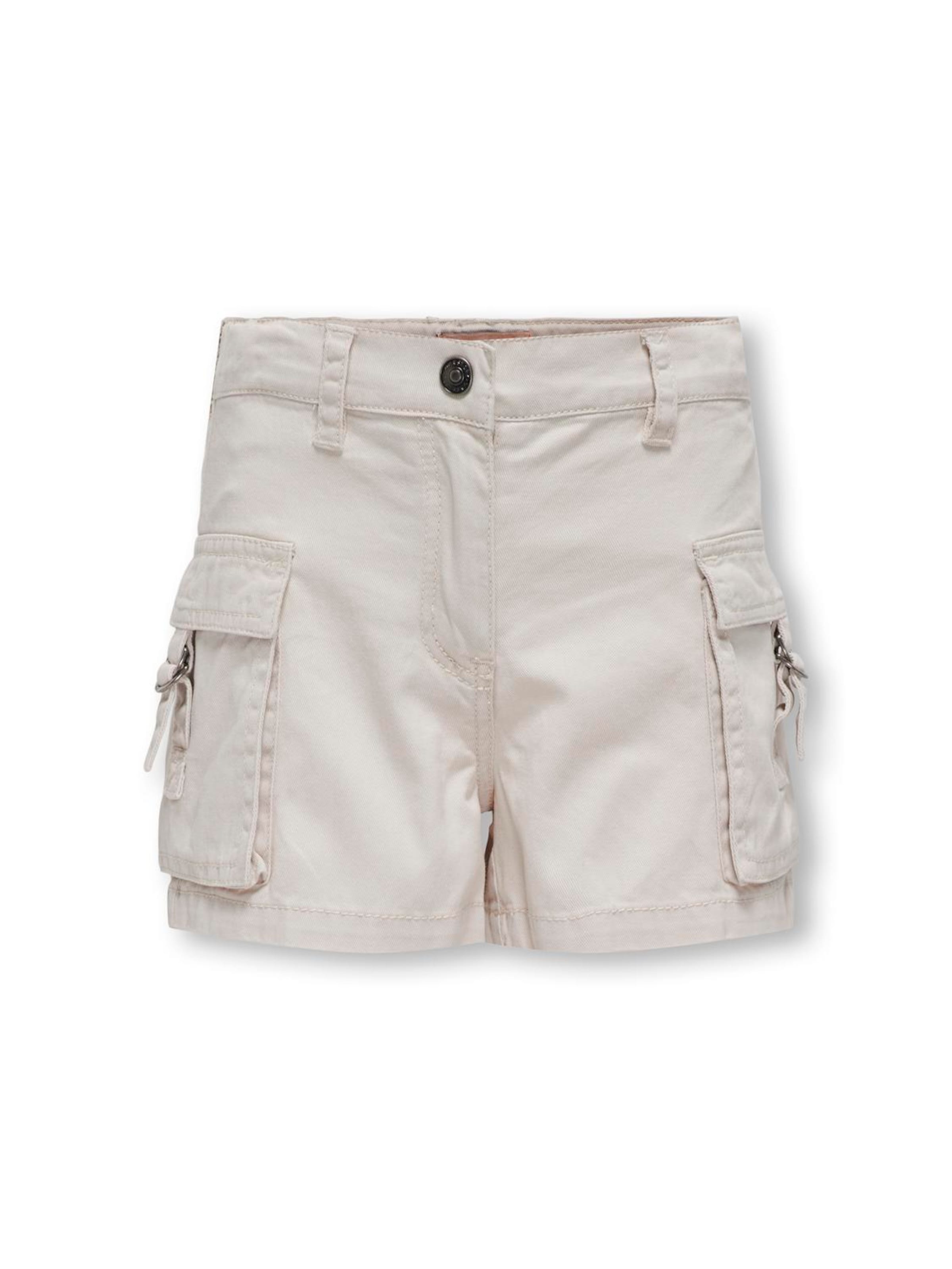 ONLY GIRLS Regular Trousers 'STINE' in Beige: front