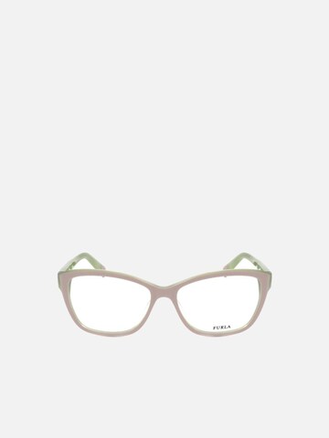 FURLA - Gafas de sol 'Furla VU4908 Shiny brown/green 52/15/135 WOMAN Eyewear Frame' en marrón