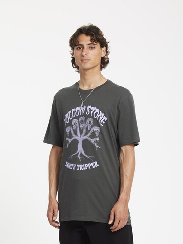 Volcom Shirt 'Feeding Tree' in Black: front