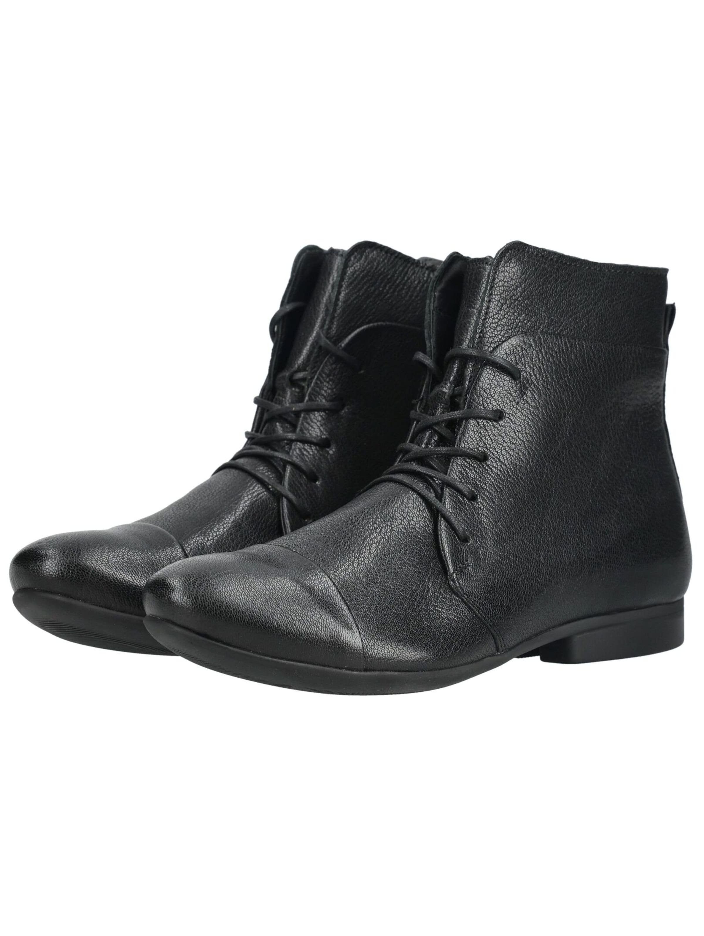 Bottines à lacets THINK! en noir