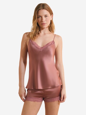 ETAM Slaapshirt 'Milky' in Roze: voorkant