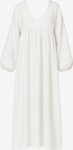 Robe Elara en blanc : devant
