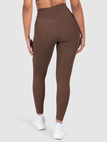 Smilodox Skinny Leggings 'Selina' in Brown