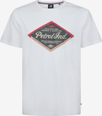 T-Shirt 'Vista' Petrol Industries en blanc : devant