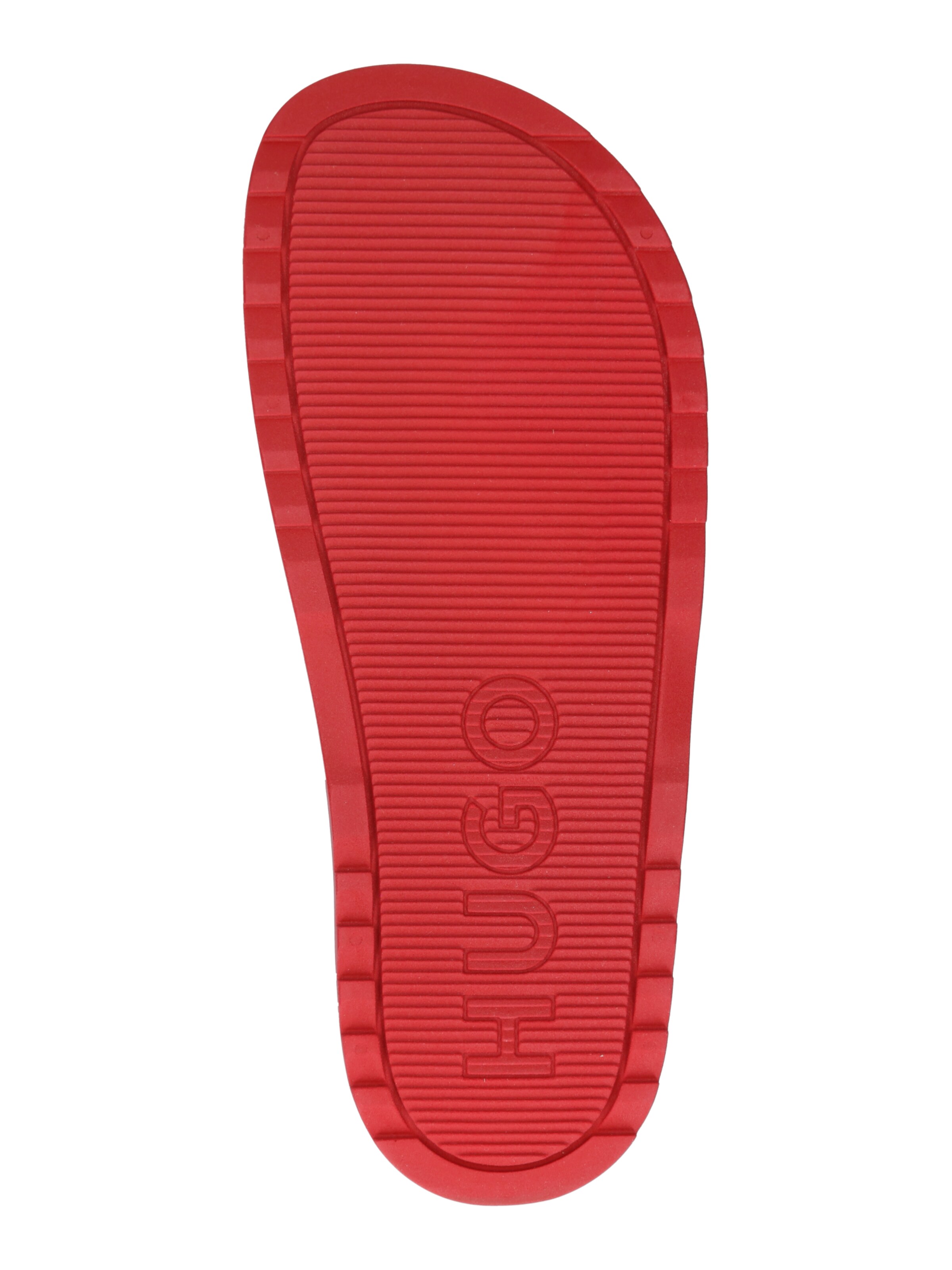 Männer Offene Schuhe HUGO Pantolette in Rot - JA97917 Männer Offene Schuhe HUGO Pantolette in Rot - JA97917