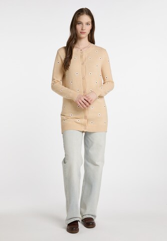 DreiMaster Vintage Вязаная кофта в Бежевый
