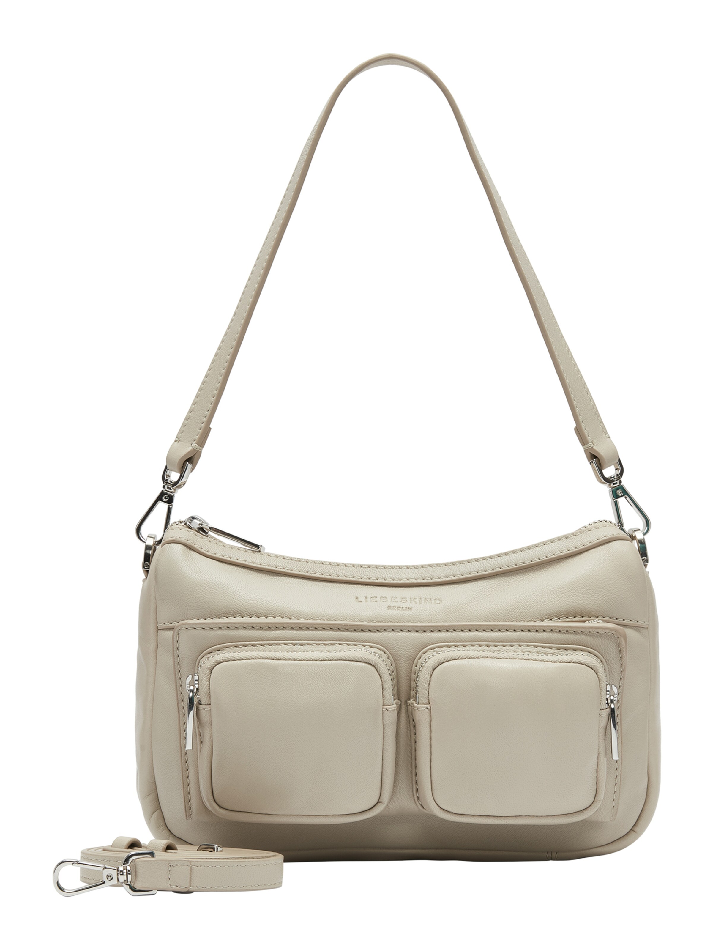 Liebeskind Berlin Axelremsväska i beige: framsida