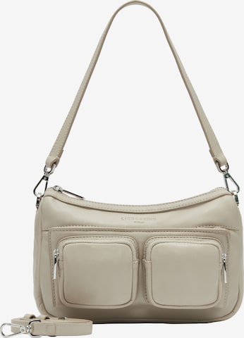 Liebeskind Berlin - Bolso de hombro en beige: frente