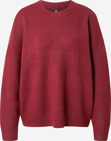 Pull-over 'ONLRENE' ONLY en rouge : devant