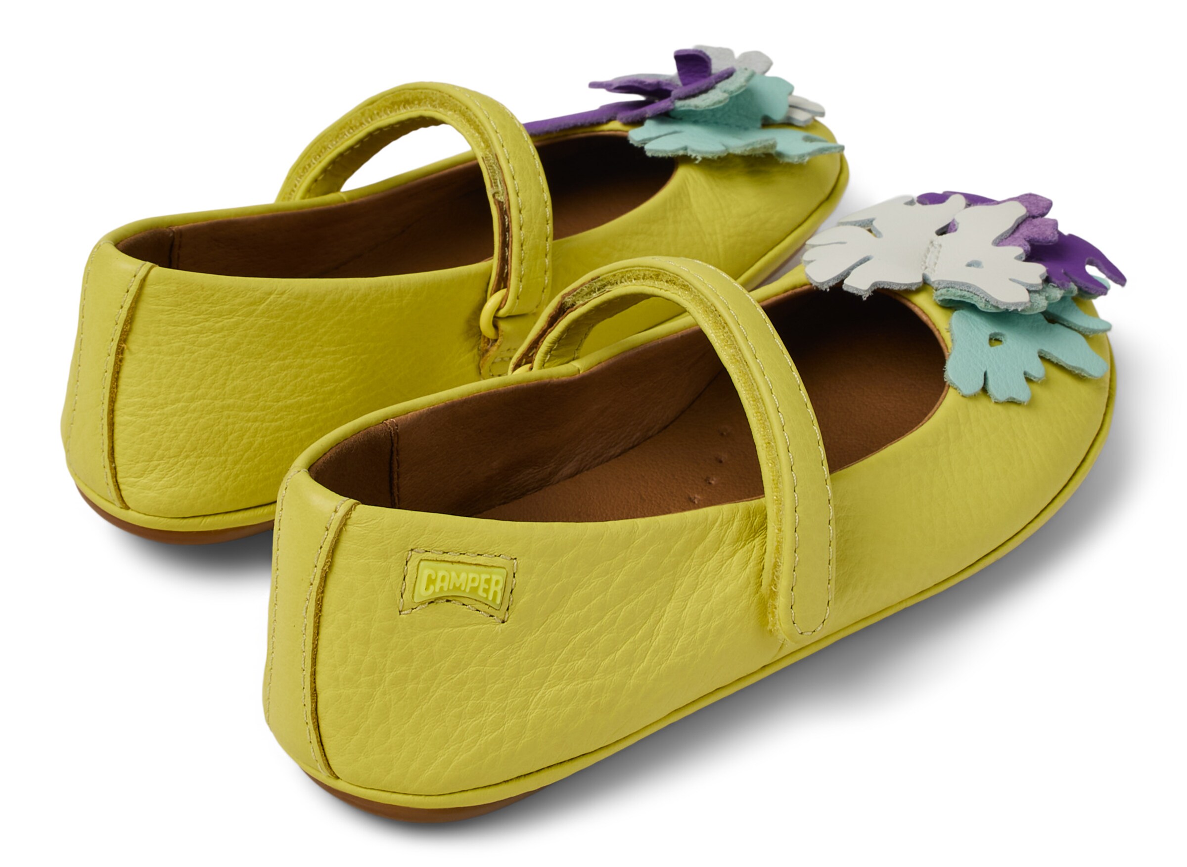 CAMPER Ballerina 'Right' in Gelb