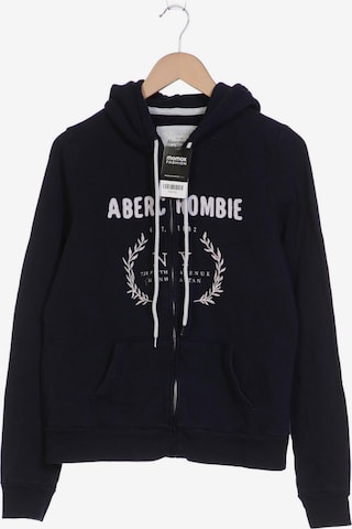 Abercrombie & Fitch Sweatshirt & Zip-Up Hoodie in XL in Blue: front