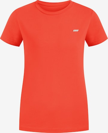 T-shirt ' Laurena ' Smilodox en rouge : devant