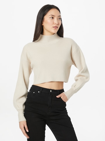 Gina Tricot Pullover 'Arya' in Grau: predná strana