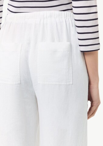 Wide Leg Pantalon comma casual identity en blanc
