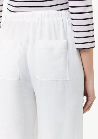 Wide Leg Pantalon comma casual identity en blanc