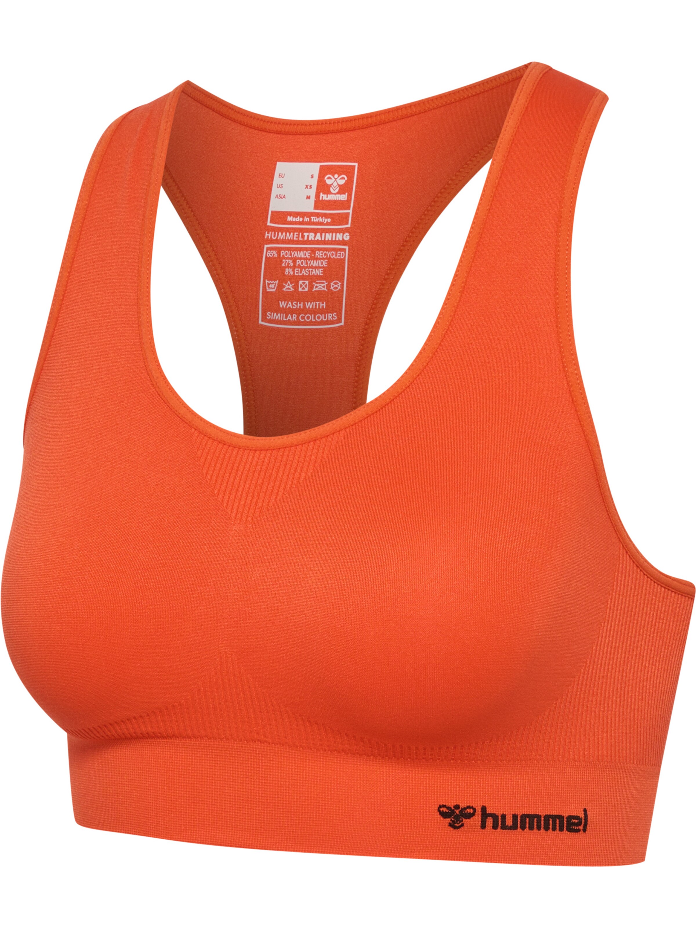 Hummel Bustier Sports-BH 'Tif' i orange