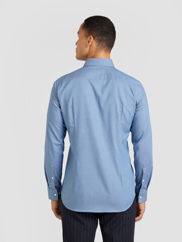 HUGO Slim Fit Hemd 'Kason' in Blau