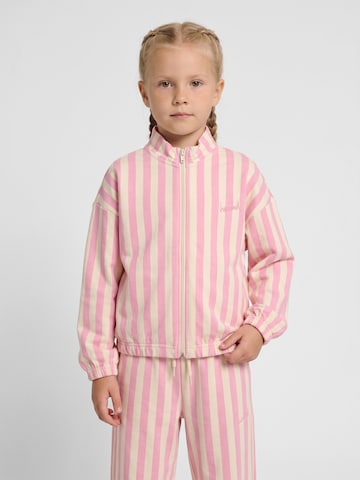 Veste de survêtement 'Mio' Hummel en rose : devant