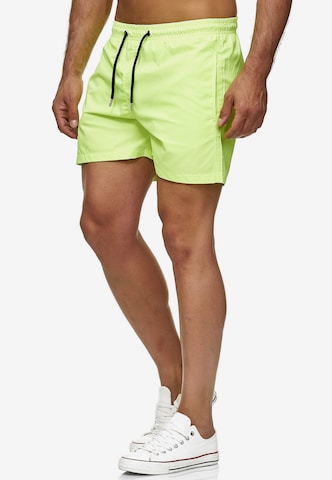 Redbridge Board Shorts 'Anchorage' in Yellow: front