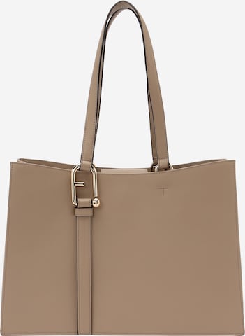 Sac bandoulière FURLA en gris : devant