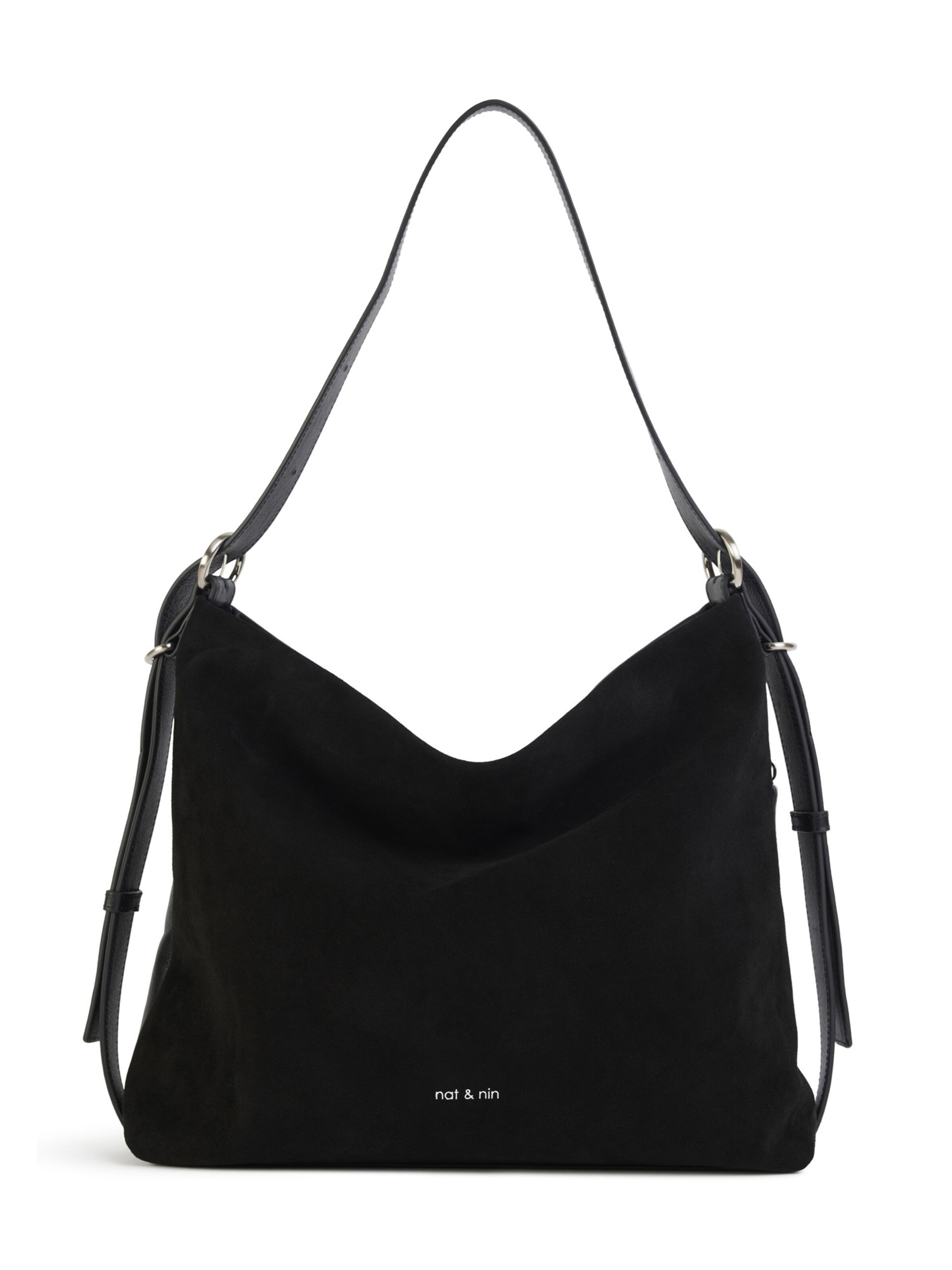 Sac bandoulière ' MOREEN ' Nat&Nin en noir