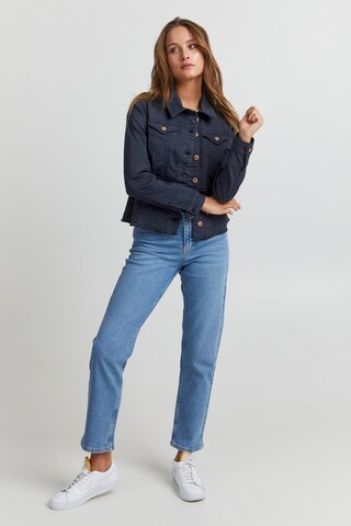 PULZ Jeans Übergangsjacke in Blau