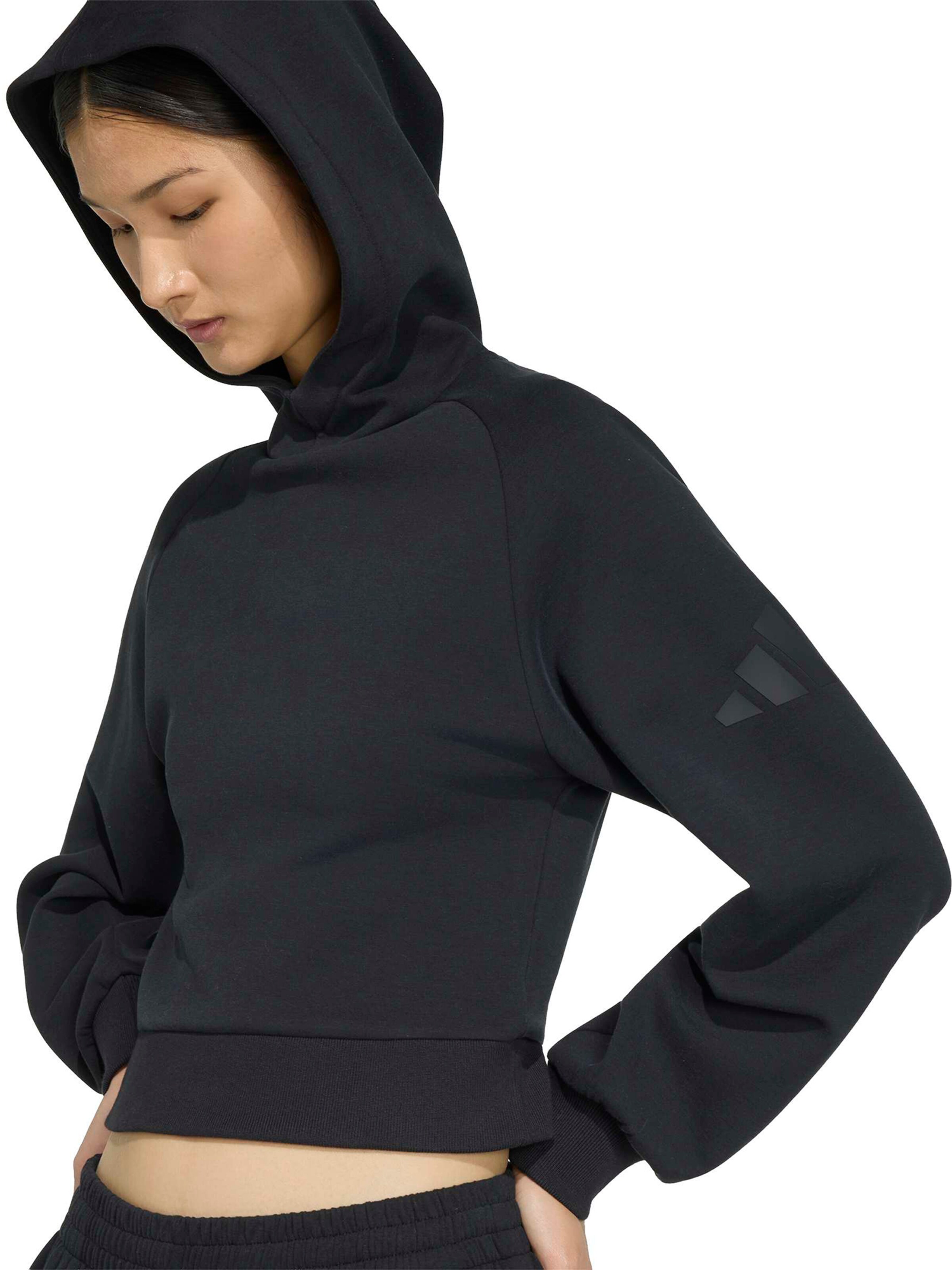 ADIDAS SPORTSWEAR Спортен суитшърт в черно