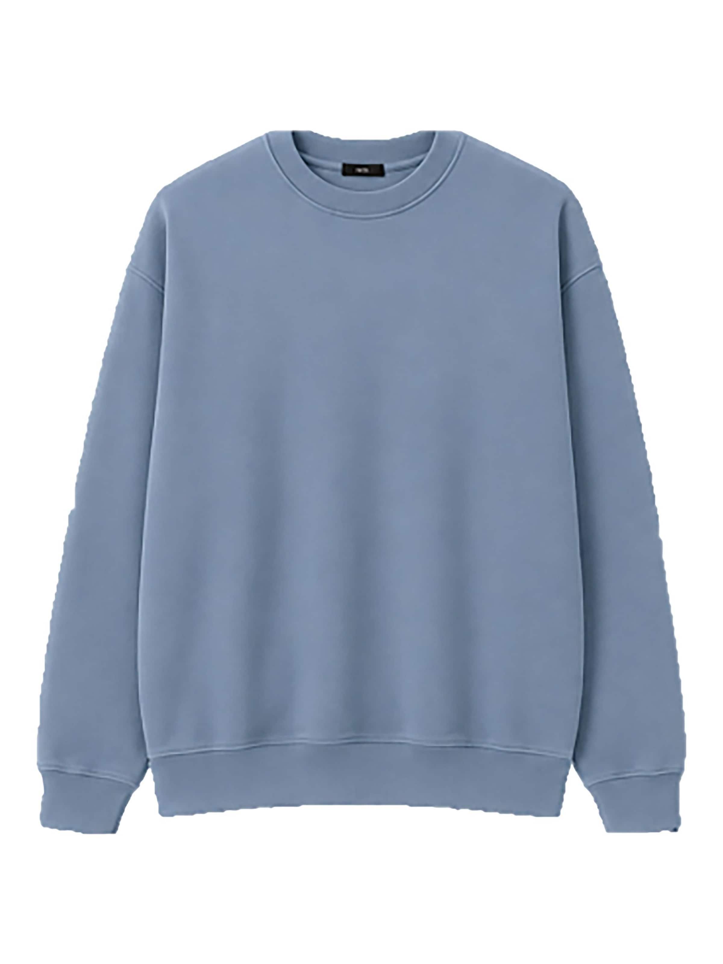 Felpa di LMTD in blu: frontale