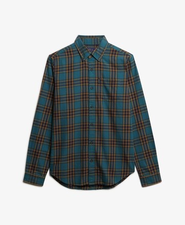Superdry Regular fit Overhemd in Groen